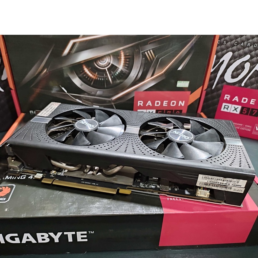 USED RX570 RX580 RX590 Armor 8GB 4GB | AMD Gaming Graphics Card | MSi ...