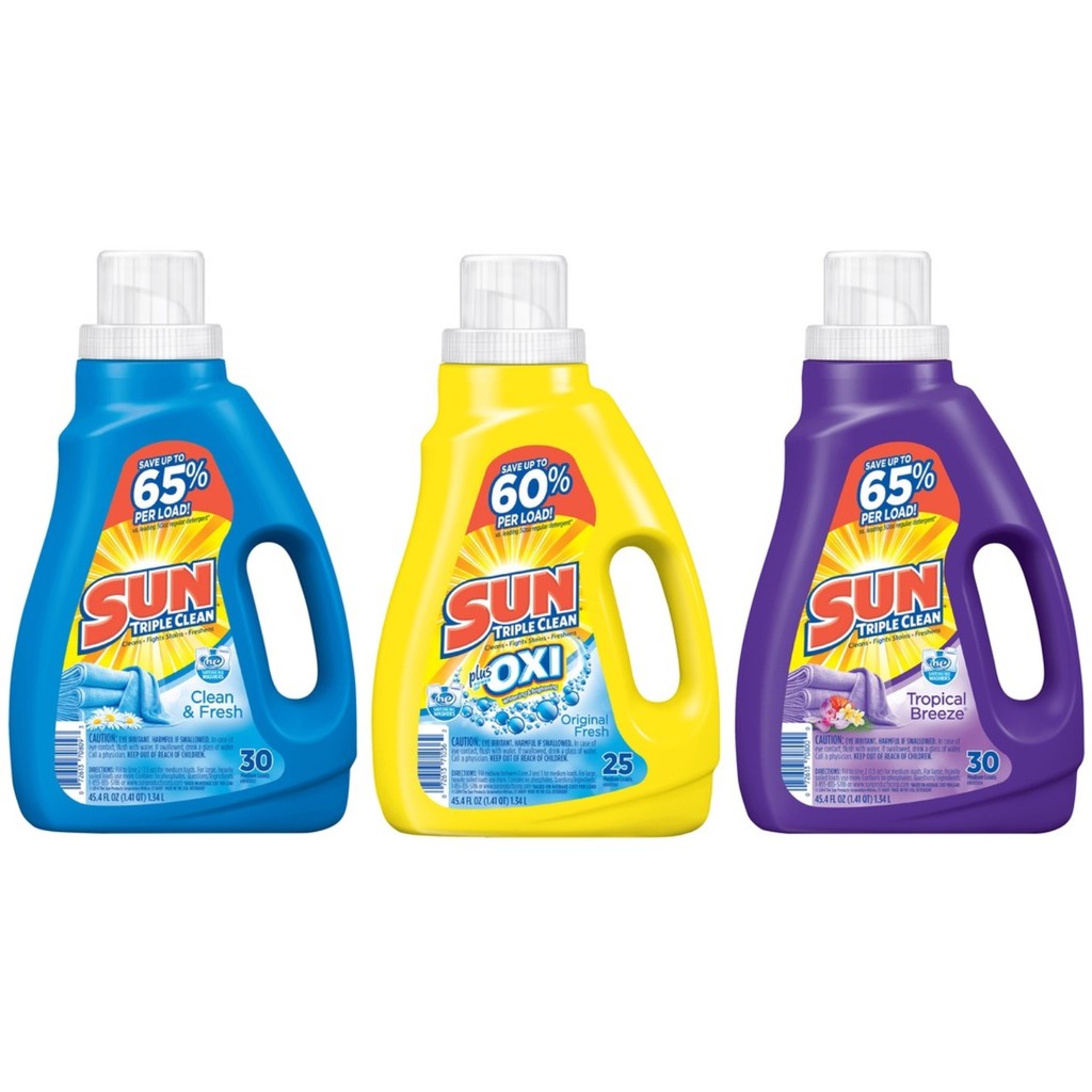 sun liquid detergent