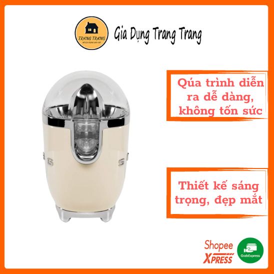 Smeg orange juicer in cream color CJF01CREU Shopee Philippines