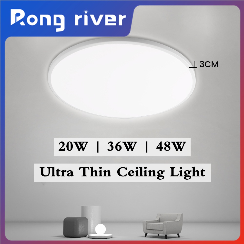 Rong River Ac220v 20w 36w 48w Ceiling Light Cold White 6500k For ...