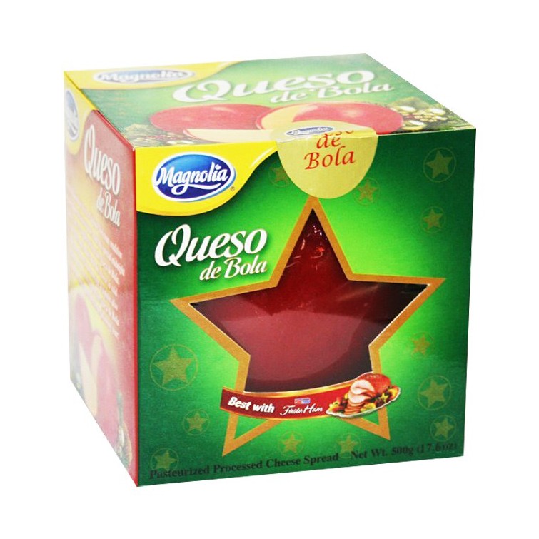 500g Magnolia Queso de Bola / Keso de Bola / Edam Cheese Ball | Shopee ...