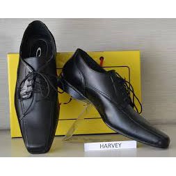 Black Leather Shoes C Point Shopee Philippines