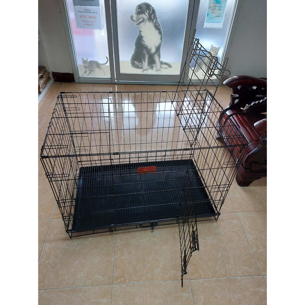 Pet Crates Collapsible Cage SIZE 4 (91 x 56 x 67cm) Shopee Philippines