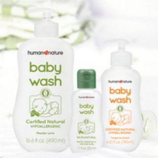 human nature baby shampoo