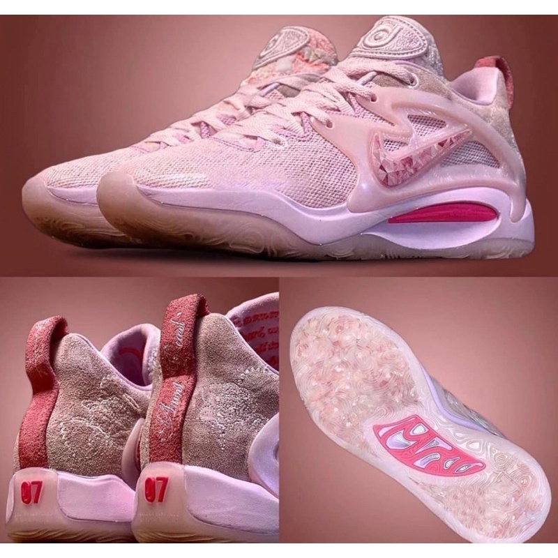 kd 12 pink shoes