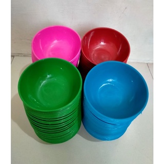 ✨COD #750 Plastic Bowl/Medium Size (12pcs.) Diameter: 5.5inch*2.5inch✨