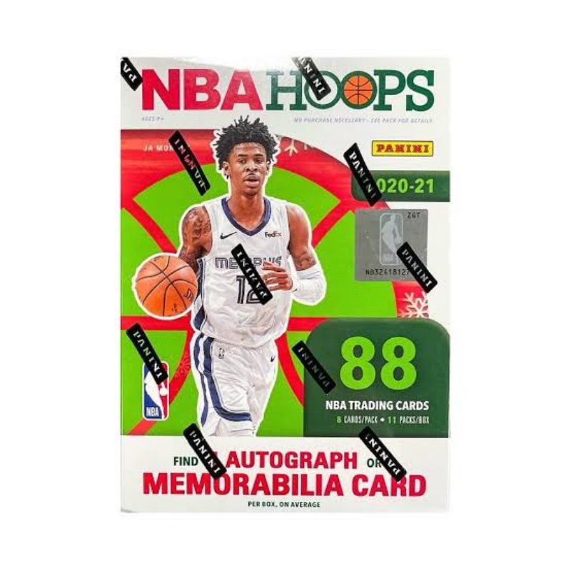 202021 Panini Hoops Winter Blaster Box Basketball NBA Cards Shopee