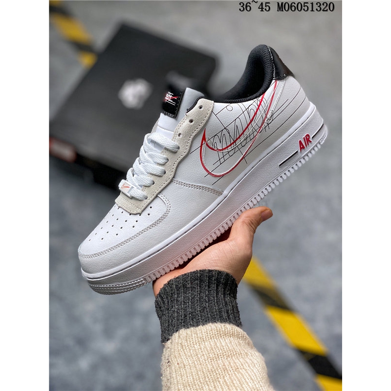 government marking Absolute Original Nike Air Force 1 Script Swoosh Pack 1971 White Casual Sneakers  Skateboarding Shoe | Shopee Philippines