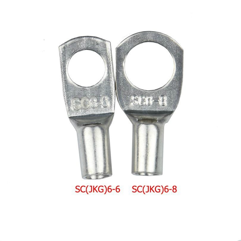 20 pcs SC6-6/8(JKG) Bare Terminals Tinned Copper Lug Ring Seal Wire ...