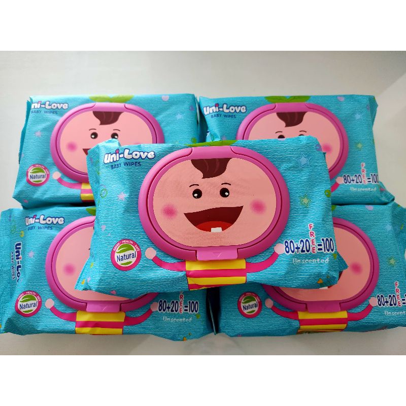 Uni Love Baby Wet wipes Unscented Shopee Philippines