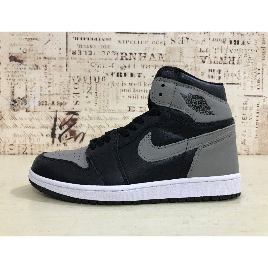 air jordan 1 retro high black and grey