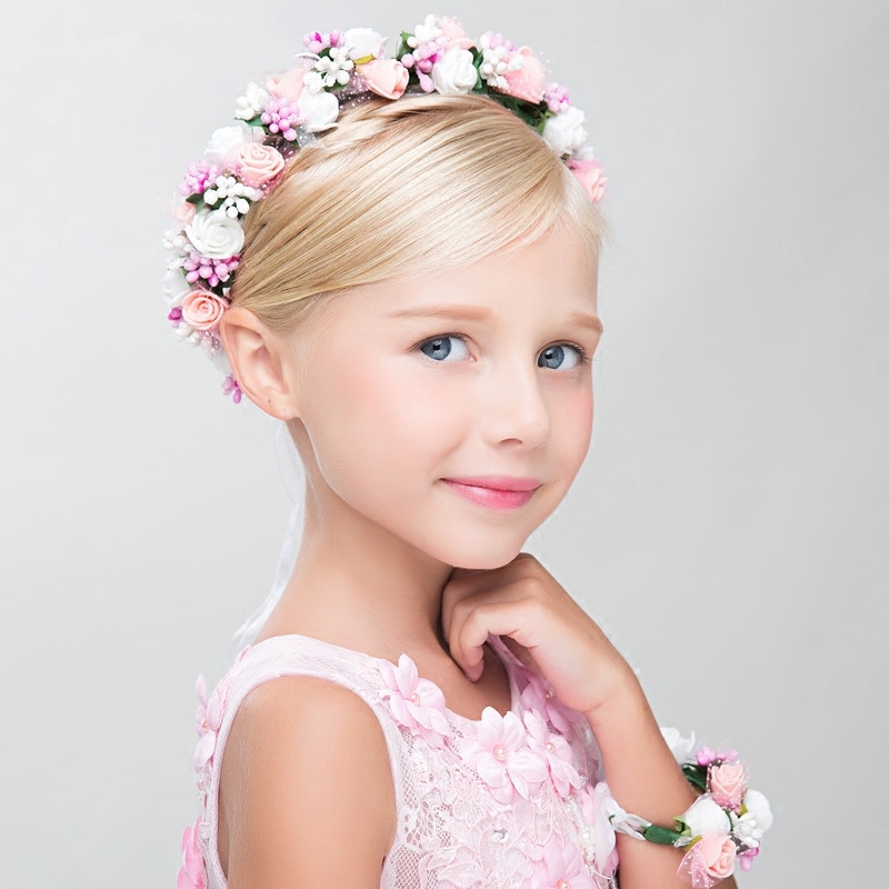 flower headband child