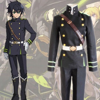 COD !!! Seraph Of The End Owari no Seraph Yuichiro Hyakuya Cosplay Costume Full Set Uniform