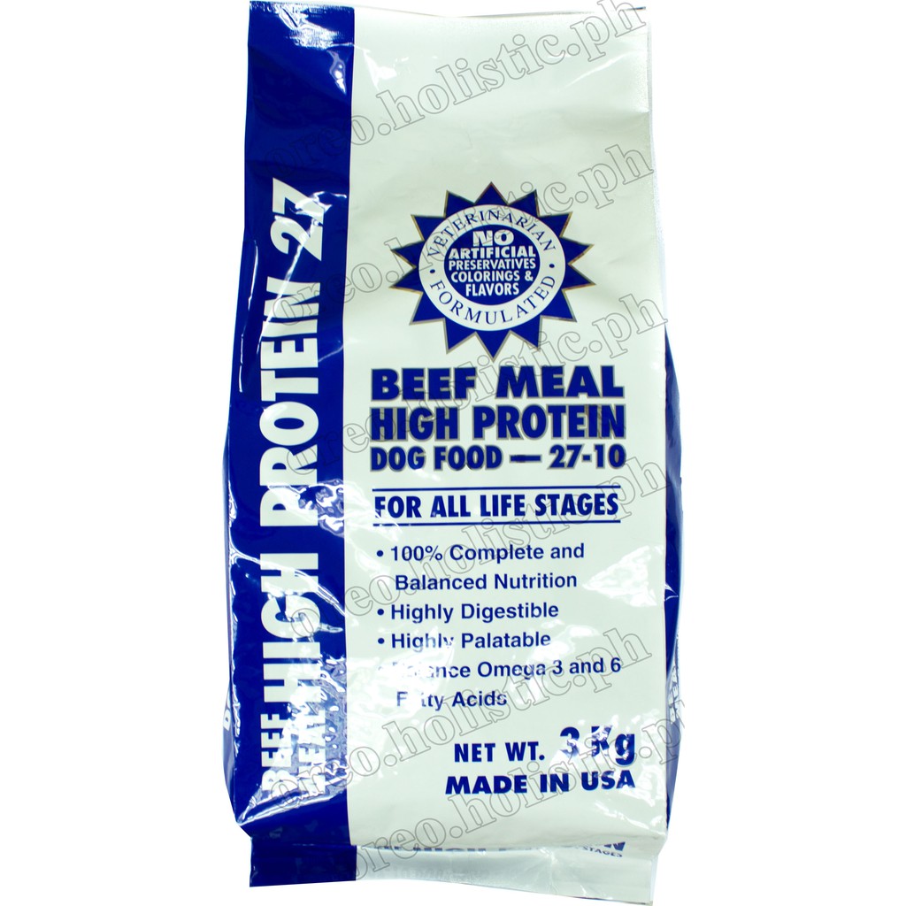 high protein 27 dog food