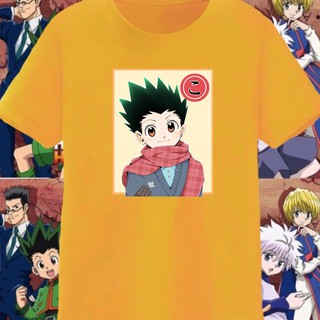 Gon Freecss Aesthetic Anime Tshirt 6colour Hunter X Hunter Quality Unisex All Size Cotton Shopee Philippines