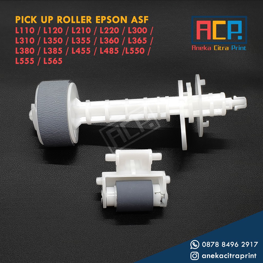 Pick Up Roller Rubber Upper Lower Epson L110 L120 L210 L310 L360 L365 L380 L385 L455 L485 New 4130