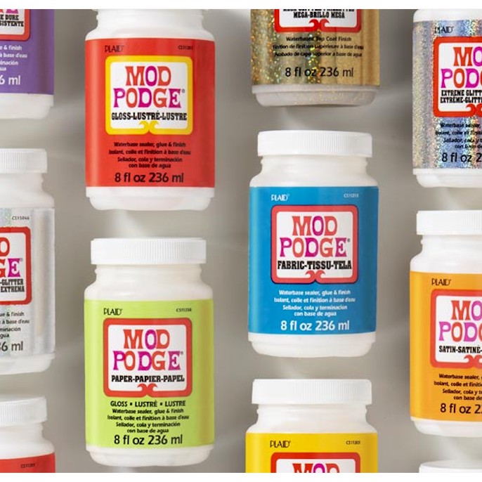 Does Mod Podge Dry Clear On Fabric bmpclown