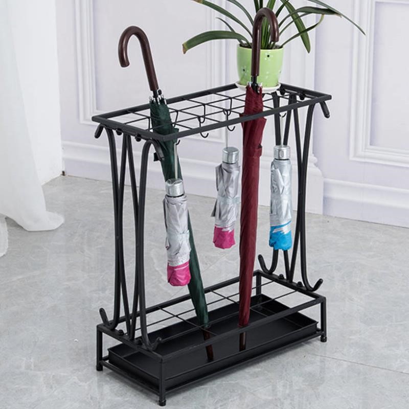 wrought iron umbrella stand