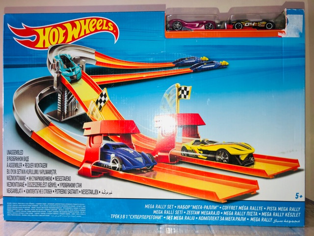 hot wheels action mega rally set