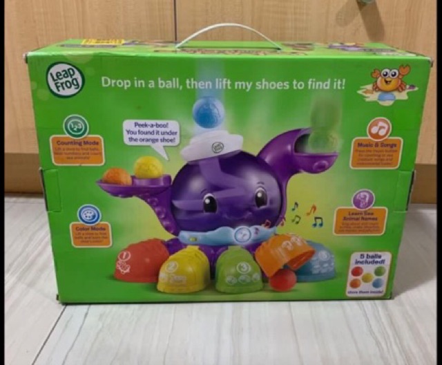 leapfrog peek a shoe octopus