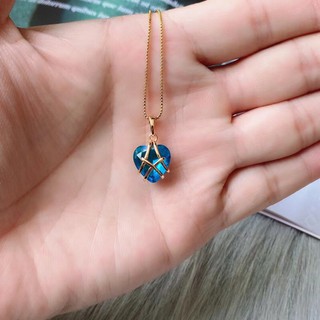 Yh Barbie And The Diamond Castle Necklace Diamond Heart Necklace Shopee Philippines