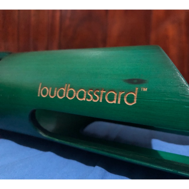 loudbasstard bamboo speaker