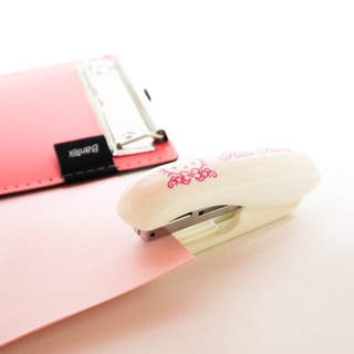 Bantex White Hello Kitty Mini Stapler for School Supplies #4