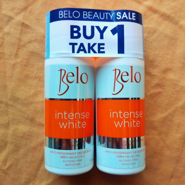 Belo Intense White Deodorant Buy 1 Take 1 | Shopee Philippines