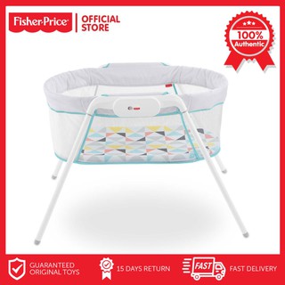 fisher price stow and go bassinet review