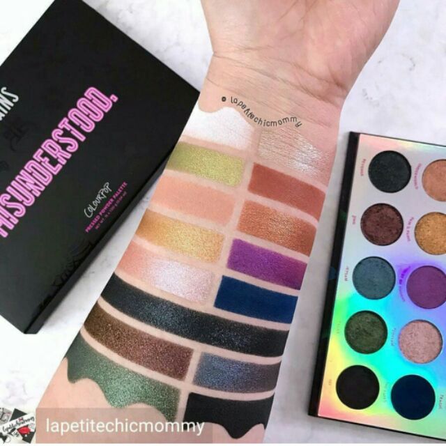 Pre Order Colourpop Disney Villains Misunderstood Palette