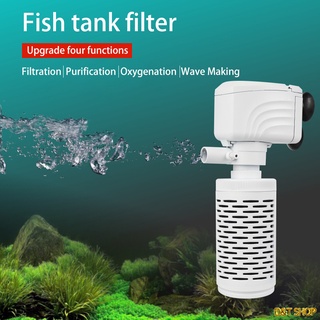 3 in 1 aquarium submersible built-in filter pump to increase oxygen absorption and make waves