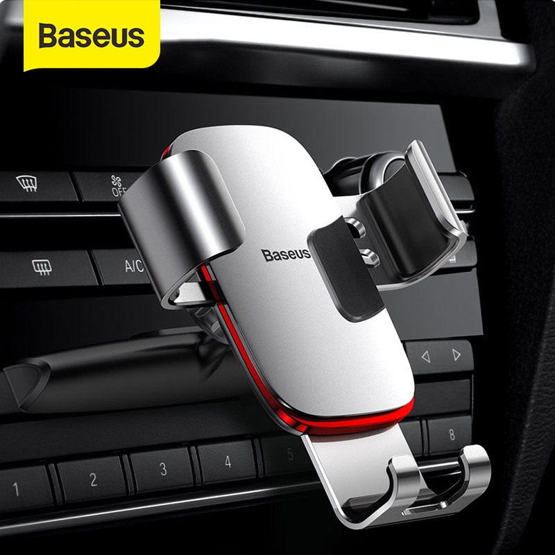 Baseus Gravity Car Phone Holder For iPhone 13 12 11 Xs Samsung S9 ...