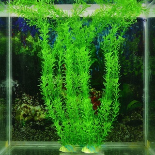 Aquarium Plants Water Faux Green Grass Ornament Plant Fish Tank Decoration