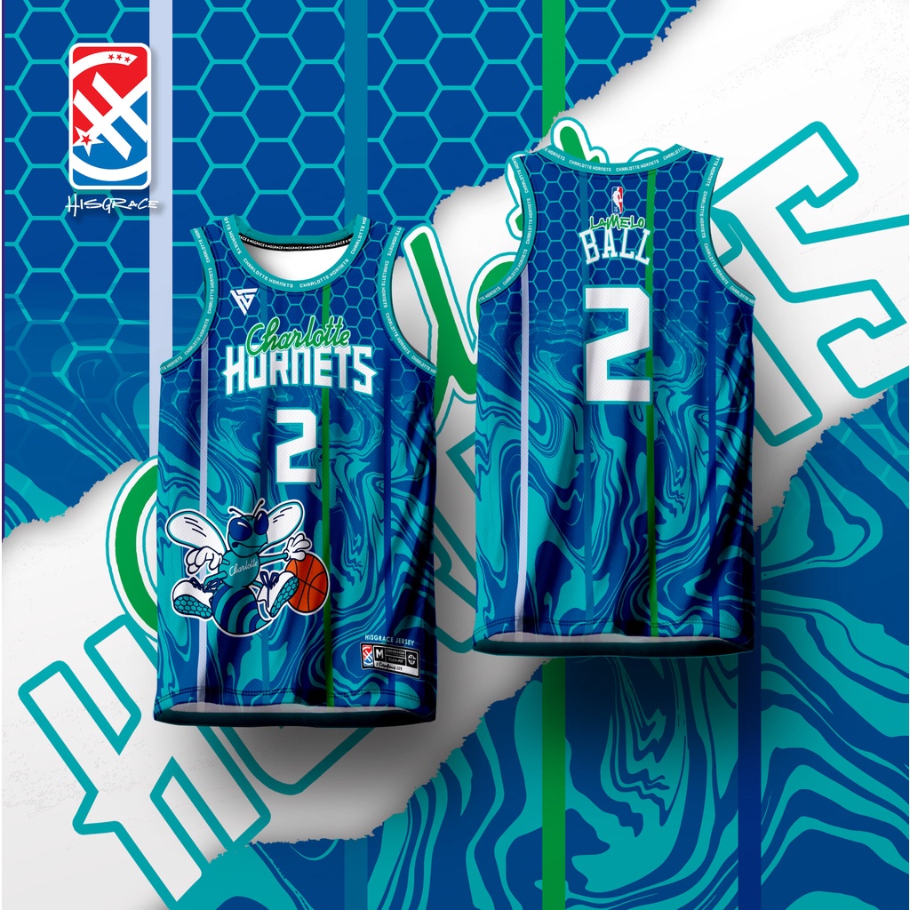 2022 CHARLOTTE HORNETS x HG CONCEPT JERSEY | Shopee Philippines