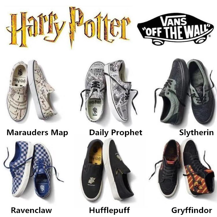 vans x harry potter sneaker collection