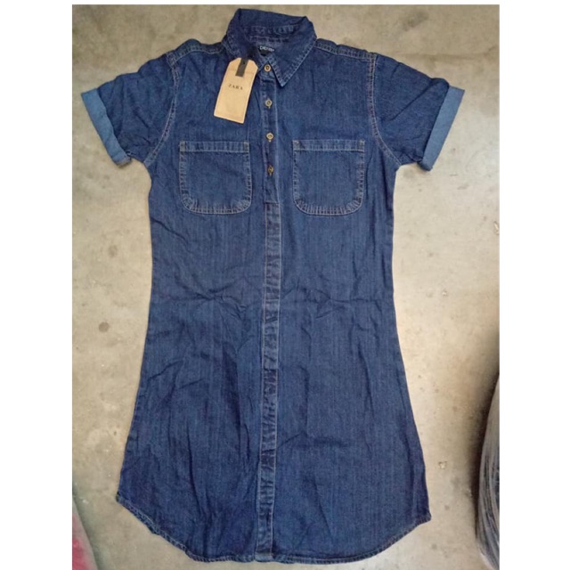 shopee denim dress