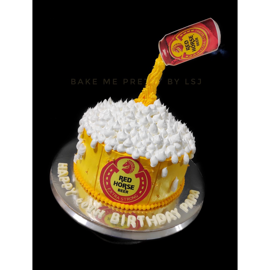 Red Horse Cake Topper WATERPROOF | Shopee Philippines