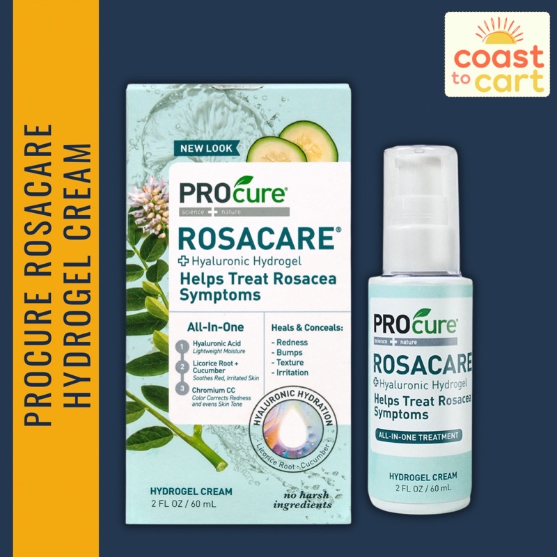 PROcure Rosacare Hydrogel Cream for Rosacea Symptoms Shopee Philippines