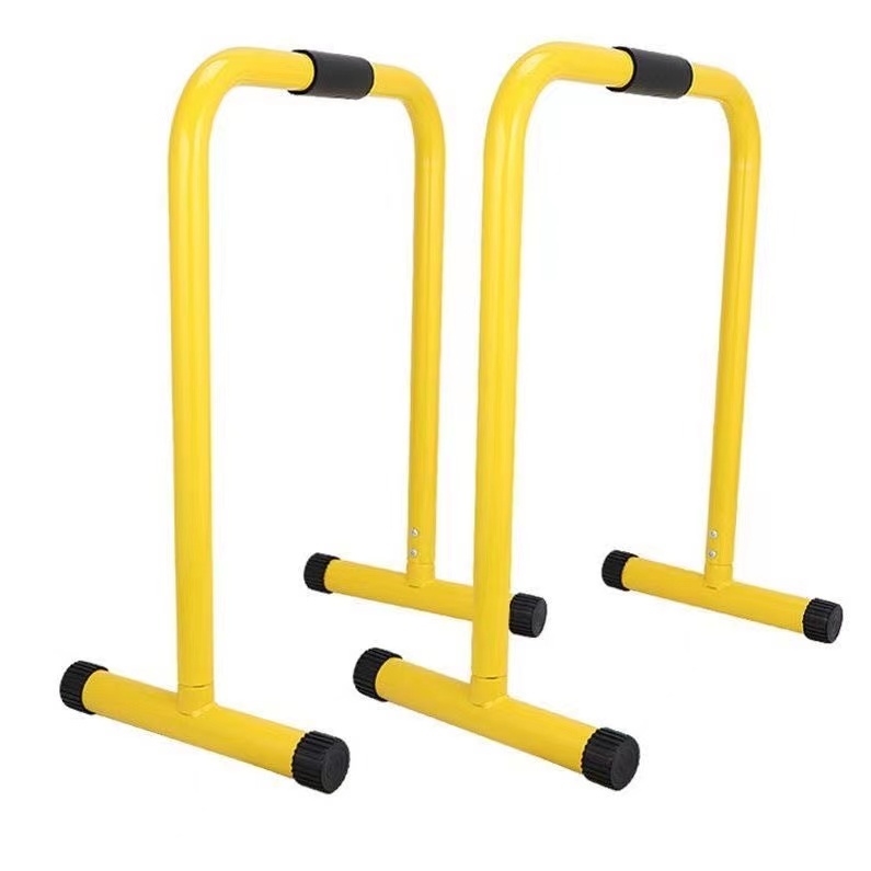 Indoor Power Parallel Parallettes Pair Push Up Dip Bars Gymnastic Heavy ...