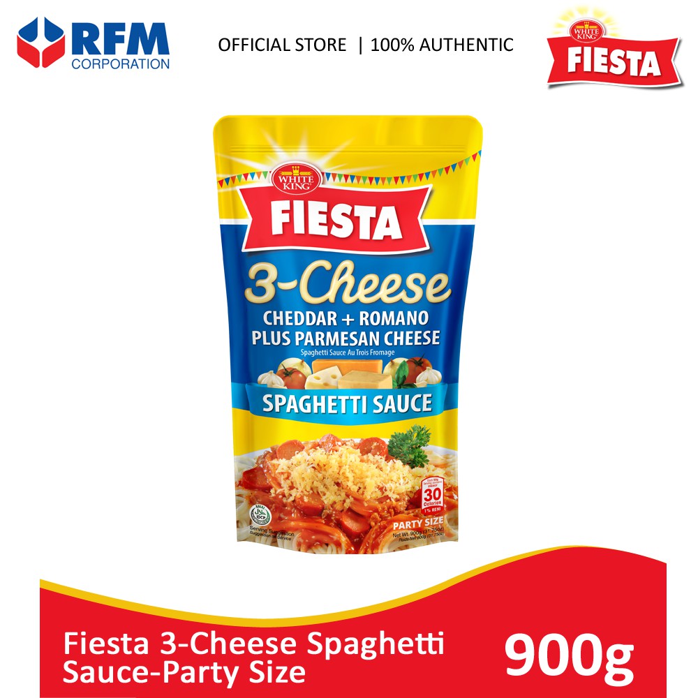 Fiesta 3 Cheese Spaghetti Sauce Party Size Shopee Philippines