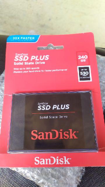 Sandisk Ssd Plus 25 240gb Sata Iii Internal Solid State Drive Ssd Sdssda 240g G26 Shopee 8177