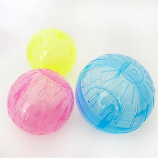 Hamster ball 10/12cm Small Pet Toy Ball Gerbil Rat Jogging Game Hamster Running Ball Mice Rodent Exercise Toys Accessories