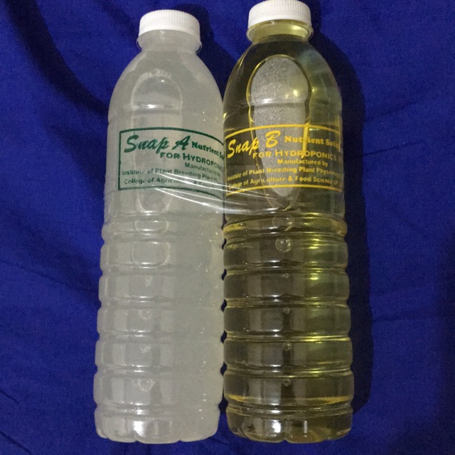 Hydroponics Solution Snap A And Snap B Shopee Philippines