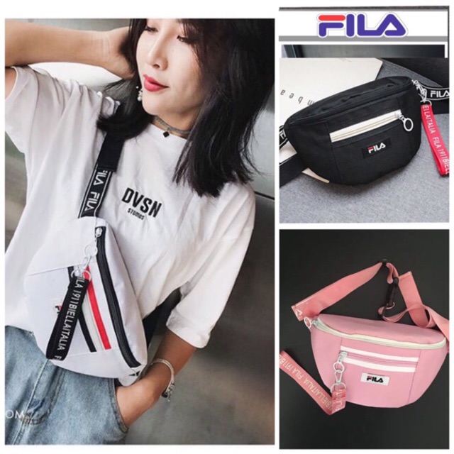 fila bum bag pink