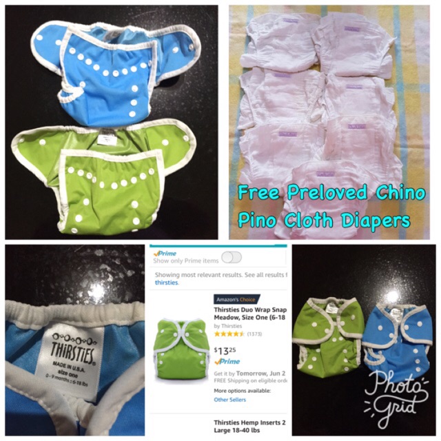 preloved cloth diapers