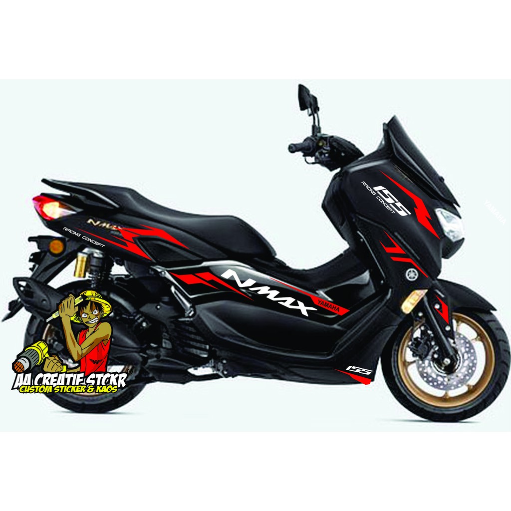 CUTTING STICKER YAMAHA  NMAX  2022 CUSTOM  02 Shopee 