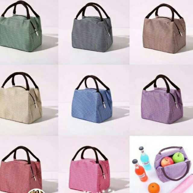 Lunch bag fashion insulated bag | Shopee Philippines