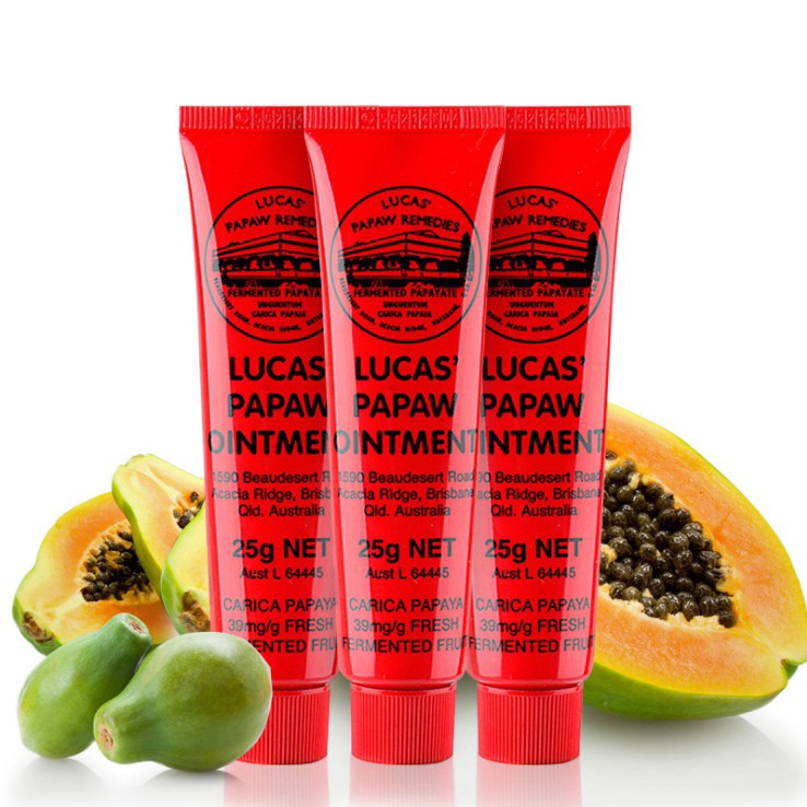 Lucas Papaw Ointment Multifunctional Hydrating Lip Balm Diaper Rash