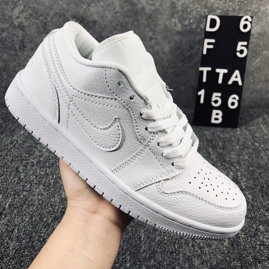 air jordan 1 low all white