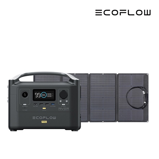 Ecoflow River 600 Pro Portable Power Station with Free Protective Bag